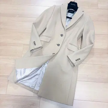 그린 라벨 릴랙싱 체스터 코트 캐시미어 베이지 36 사이즈