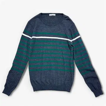 [울 100% ] 오드리 앤 존 와드 보더 니트 다크 그레이 F