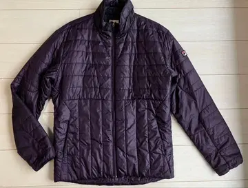 남성용 L FILA 휠라 퍼프 자켓 플럼 컬러