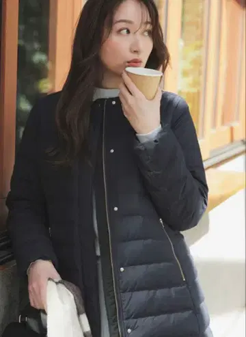 anySiS 2WAY 노카라 미들 다운 L 사이즈 온워드