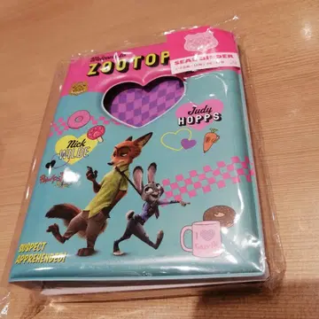 미개봉 새상품 주토피아 씰 바인더 씰북 디즈니