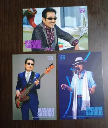 THE ALFEE 알피 트레이딩 카드 @ 사쿠라이 씨