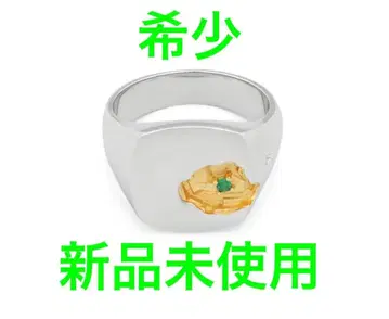 MINEDRING LARGE EMERALD 톰우드 실버 925 반지