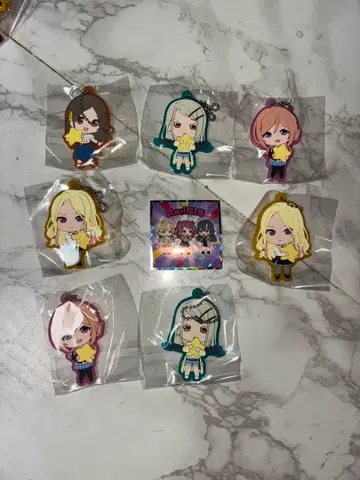 학원 아이돌 마스터 므규미니 러버 키링