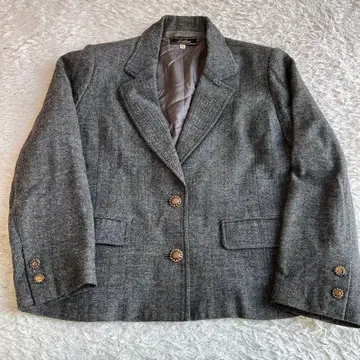 레리안 캐시미어 혼방 울 자켓 그레이 계열 13호 빅 사이즈