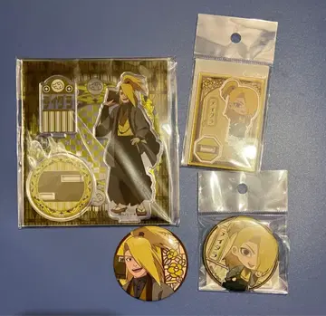 NARUTO 데이다라 서생풍 아크릴 스탠드 캔뱃지 묶음 판매