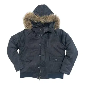 GAP 퍼 후드 다운 자켓 L N-2B