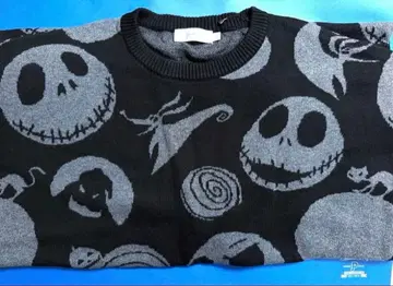 그라니프 나이트메어 비포어 크리스마스 잭 스켈링턴 니트