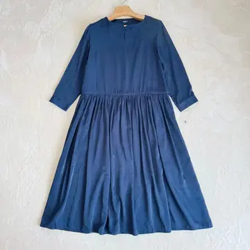 [ 미사용 ] 세미 포멀 드레스 북유럽 생활 잡화점 원피스 네이비 졸업식