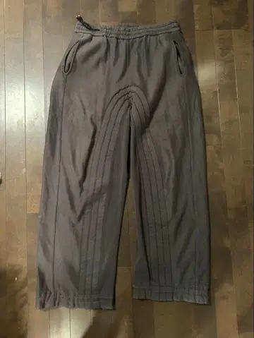 24AW jian ye orbit pants 스웨트 팬츠 그레이 M