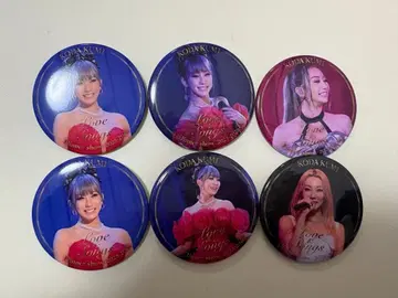 코다 쿠미 디너쇼 캔뱃지 5종 6개 세트