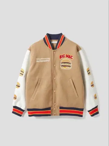 그라니프 맥도날드 바시티 자켓 BIG MAC 바시티 자켓