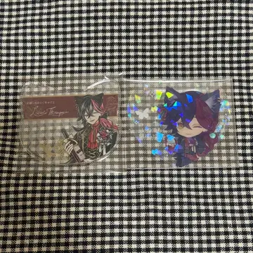 악마 고양이 루카스 난자타운 아크릴 코스터 클리어 카드