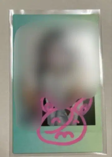 유야미 PM 친필 사인 폴라로이드