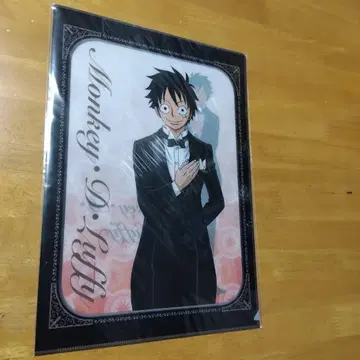 5357 원피스 루피 턱시도 A-4 클리어 파일