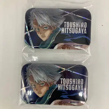 BLEACH WORLD 히츠가야 토시로 홀로 가공 스퀘어 캔뱃지