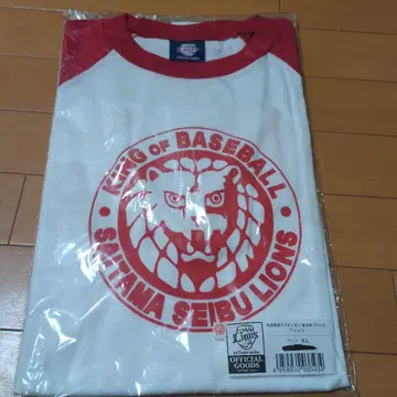 사이타마 세이부 라이온즈 신일본 프로레슬링 T셔츠 XL 새상품