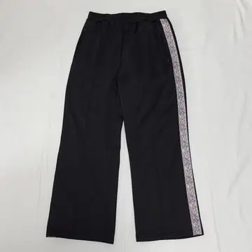 GEDEAL 스웨트 팬츠 센터 프레스 블랙 일본풍 패턴