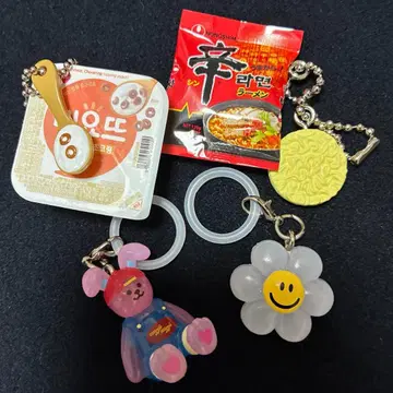 [ 미사용 ] K-스타일 가챠 묶음 판매 위글위글 메지루시 액세서리