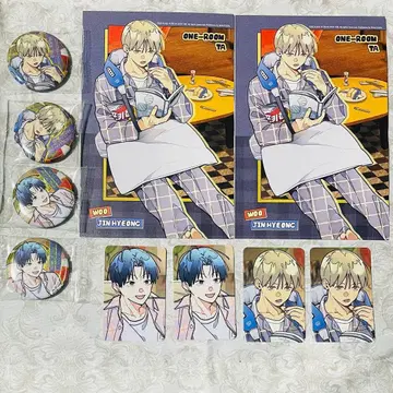 한국 BL BOMTOON 원룸 TA님 트레이딩 카드 캔뱃지 시그니