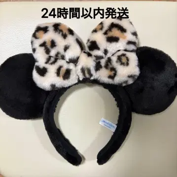 디즈니 머리띠 레오파드 미니