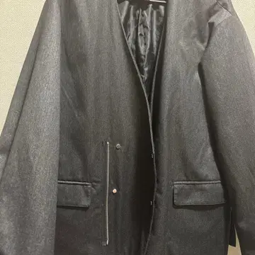 다크 그레이 테일러드 자켓 셋업