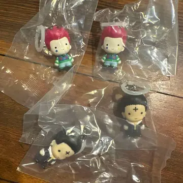 헌터헌터 메지루시 액세서리 클로로 히소카 4개 가챠