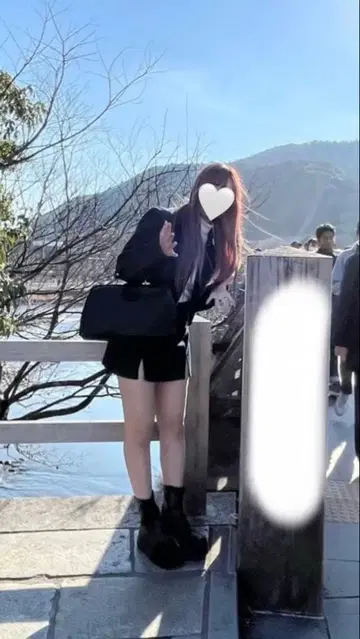 데님 자켓 & 스커트 셋업