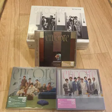 encore 4장 세트 CD 박스 포함 토트백 포함 미사용 새상품