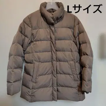 우츠쿠 실루엣 다운 코트 L 사이즈 모카