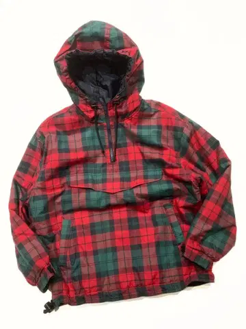 GAP 빨강 초록 체크 풀오버