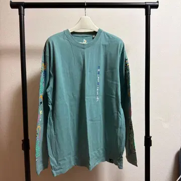 go slow caravan 긴팔 T셔츠 사이즈 4 그린