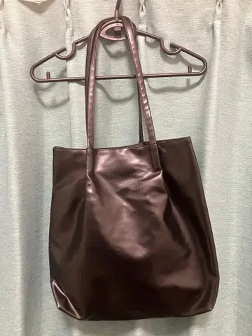 토트백 블랙 심플 A4 수납 가능