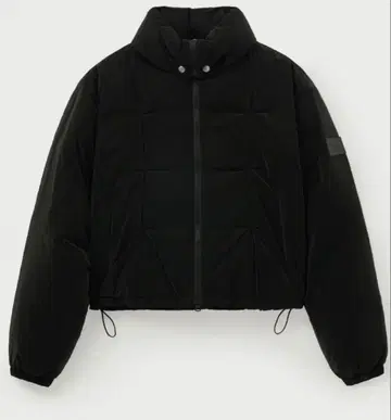 SATUR 블랙 다운 자켓