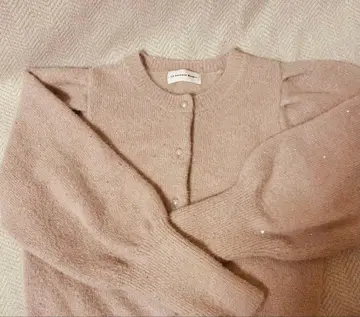 La boutique BonBon 핑크 가디건