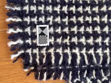 머플러 네이비/화이트/블랙 IDEE SHOP