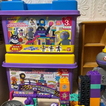 반다이 단단 블록 2개 세트