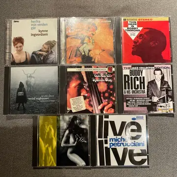 개별 판매, 추가, 다른 상품과의 교체 환영! 재즈 묶음 판매 8장 세트