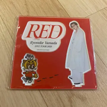 야마다 료스케 아크릴 스탠드 RED 새상품급