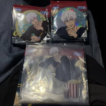 세가 럭키 쿠지 주술회전 고죠 사토루 F상 아크릴 스탠드 G상 캔뱃지