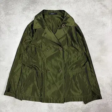 밀리터리 더블 자켓 올리브 캐주얼 아우터