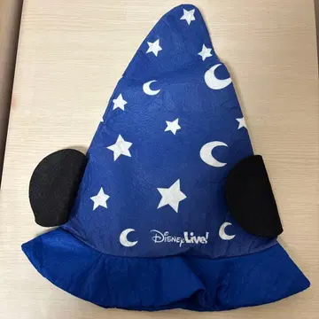 디즈니 미키마우스 귀 달린 파란 모자 팬캡 Disney Live