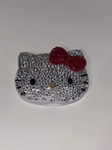 헬로키티 스톤 장식 거울