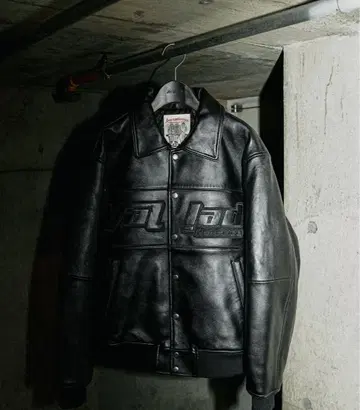 AVIREX VALLAD VARSITY LEATHER JACKET