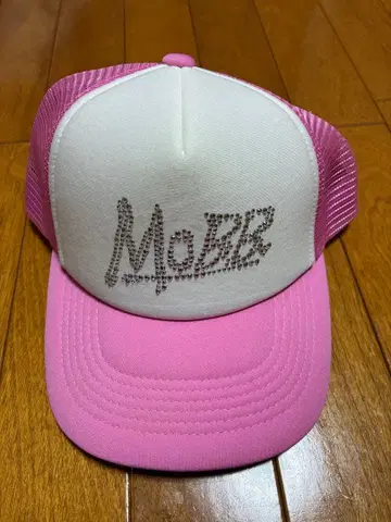MOBB 핑크 메쉬 캡