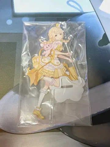 학원 아이돌 마스터 스탠드 부착 빅 아크릴 플레이트 후지타 코토네