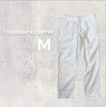 어반 리서치 테이퍼드 팬츠 크롭 깔끔한 오피스 캐주얼