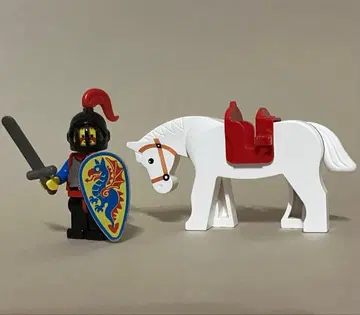 [ LEGO ] 레고 기사 병사 크루세이더 말 안장 방패 세트 판매
