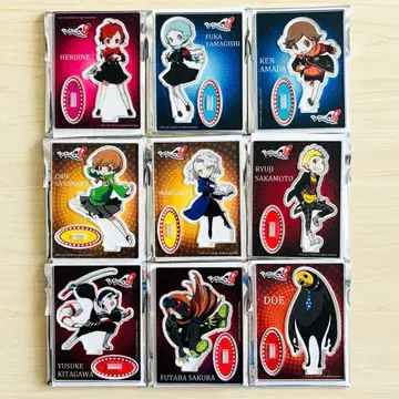 페르소나 Q2 포춘 아크릴 스탠드 Vol.2 전 9종 컴프 세트