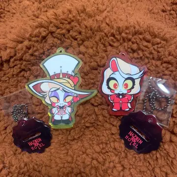 해즈빈 호텔 아크릴 스탠드 아크릴 키링 찰리 루시퍼